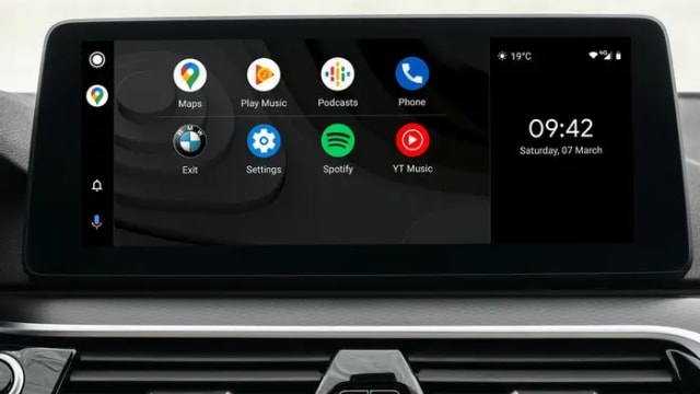 Android Auto en un coche BMW