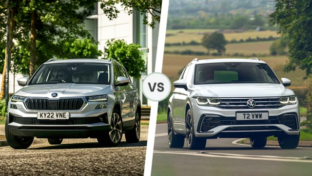 Skoda Karoq vs Volkswagen Tiguan used car comparison