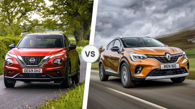 Nissan Juke vs Renault Captur 