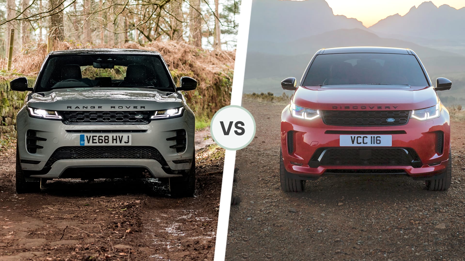 Range Rover Evoque vs Land Rover Discovery Sport